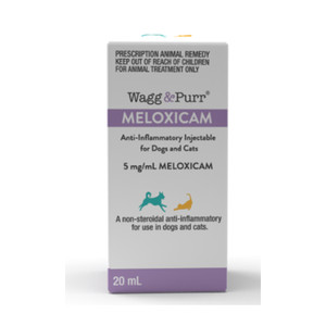 Wagg & Purr Meloxicam 5 mg/mL Injection 20mL