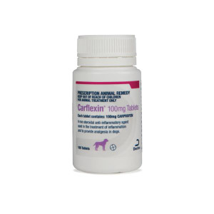 Carflexin 100mg tablets 100s