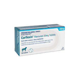 Carflexin Flavoured 20mg Tabs 100s BLISTERS