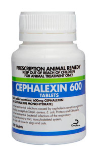 Cephacin/Cephalexin 600mg tablets 100s