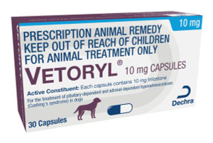 Vetoryl 10mg Capsules 30s