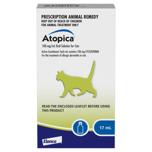 Atopica Cat Solution 17ml