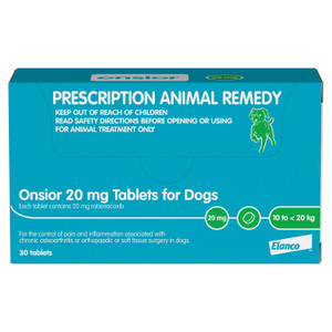 Onsior 20Mg Dog 30s