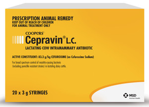 CEPRAVIN LC (20 x 3g Syringes)