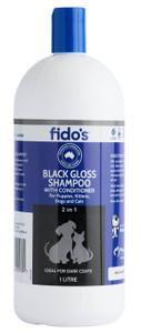 Fido's Black Gloss Shampoo 1L