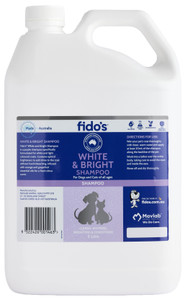 Fido's White & Bright Shampoo 5L