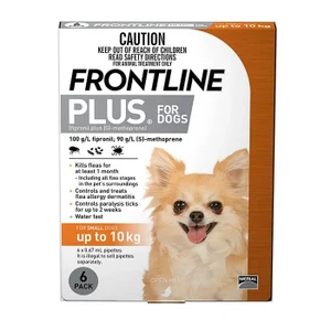 FRONTLINE Plus - Small Dogs (Orange) - Pack 6