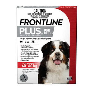 FRONTLINE Plus - XL Dogs (Red) - Pack 3