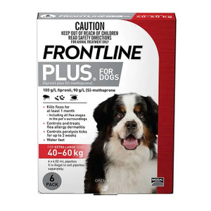FRONTLINE Plus - XL Dogs (Red) - Pack 6