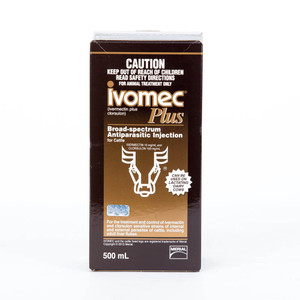 IVOMEC PLUS Injection for Cattle - 500 mL