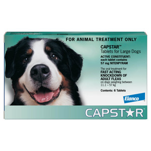 Capstar for Large Dogs 11 - 57kg - 6 Pack