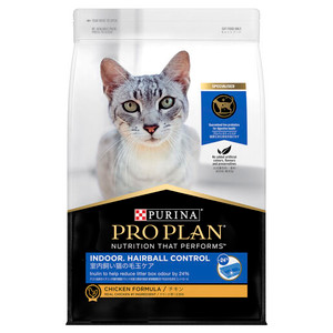 PRO PLAN Indoor Hairball Control Chicken Formula Dry Cat Food 7kg