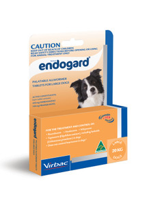 Endogard Large Dog 20kg - 250 tabs