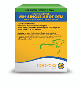 Bovilis MH Single-Shot RTU - 250ml (125 Doses)