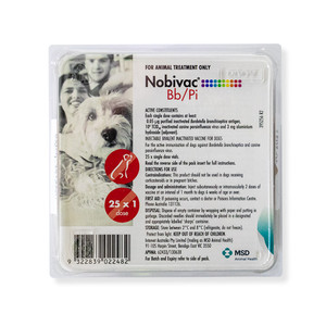 Nobivac Bb/Pi Injectable - 25 Dose Pack