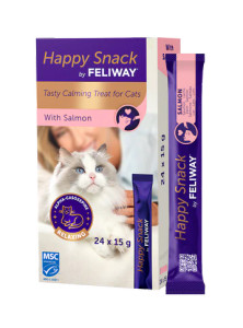 Feliway Happy Snacks - Salmon (24 Pack)