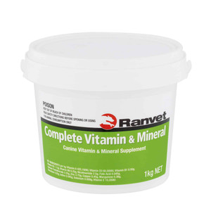 Complete Vitamin & Mineral For Dogs - 1kg