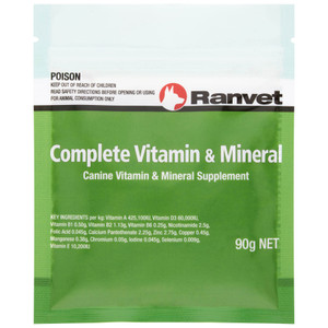 Complete Vitamin & Mineral For Dogs - 90g