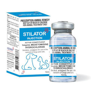Stilator (Medetomidine HCl 1mg/mL) Injection - 10ml