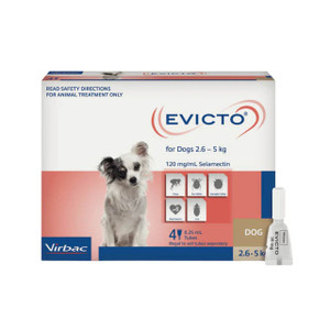 Evicto Very Small Dog (2.6-5kg) - 4 pipettes
