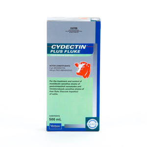 Cydectin + Fluke Pour-On - Cattle Flukicide 500ml