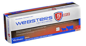 Websters 5-in-1 Vaccine + B12 - 500ml