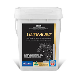 Ultimum Gel Equine Wormer Stable Pail - 50 x 14.4 g