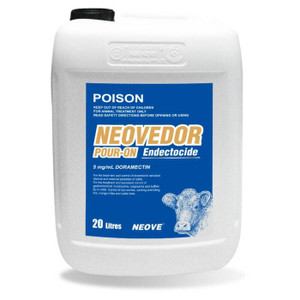 Neovedor (Doromectin) Pour-on Endectocide - 20L
