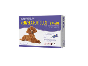 Neovela For Dogs (2.6 - 5kg) - 4 Pack