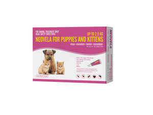 Neovela For Puppies & Kittens (Up to 2.5kg) - 4 Pack