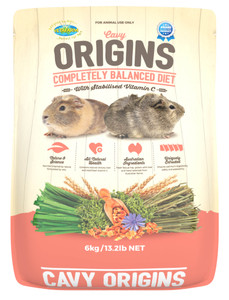 Origins Cavy (Guinea Pig) Diet - 6Kg