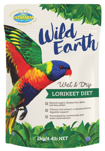 Wild Earth Lorikeet - 2Kg