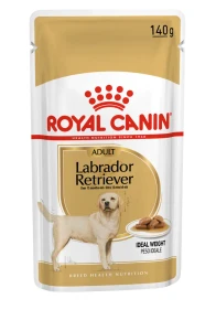 Labrador Retriever Breed Adult Wet Dog Food  - 10 x 140g
