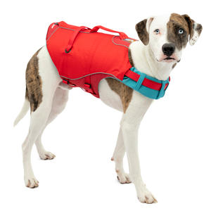 Kurgo Surf n Turf Life Jacket, Chili Red, M