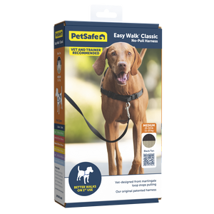 PetSafe® Easy Walk® Harness, No Pull Dog Harness, Medium, Black