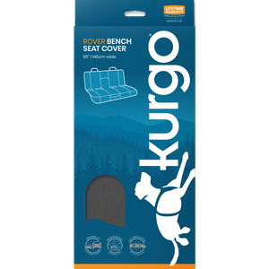 Kurgo Rover Bench Seat Cover, Charcoal
