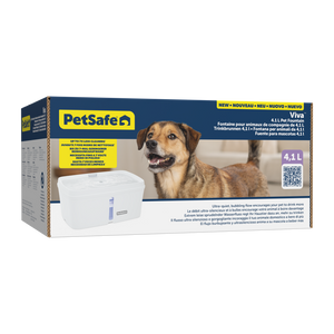 PetSafe® Viva™ Pet Fountain, 4.1 litre, Plastic Tray