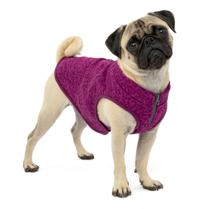 Kurgo Core Sweater, Heather Violet, S