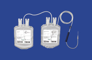 Double Blood Collection Bags (450ml) Pre-Filled With 63ml Of CPDA-1
