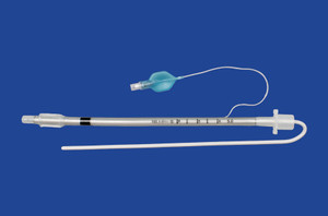 Endotracheal Tube - Wire Reinforced - Cuffed - 5.0mm ID, 7.4mm OD - 22Fr X 26cm (10.2in)
