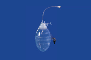 Chest Tube Suction Bulb - 400ml Suction Bulb With 360° Spinner Luer Lock Adapters, Includes Push-On Cap