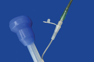 Recovery Tube With Dual Lumen For Oxygen - Large Animal - 20mm ID, 26mm OD, Length 80cm (39.4in), 12Fr Oxygen Lumen   