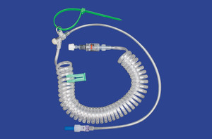 Equine Coil IV Administration Sets (Giving Sets) and Extension Set - Coil Extension Set
