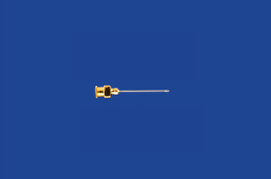 Olive Tip Needle For Urethral And Anal Gland Lavage - 21Ga X 2.5cm (1.0in) 