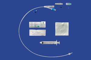 Foley Catheter Kit With Wire Stylet In A Procedure Kit - 4Fr X 30cm (12in) With 1ml Balloon