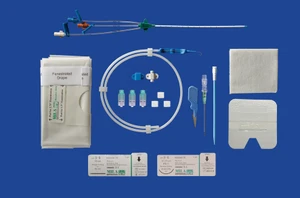Long-Term Milacath™ (Small Animal) Triple Lumen CVC Kit Using Guidewire Introduction - 5.5Fr X 8cm (3in)   