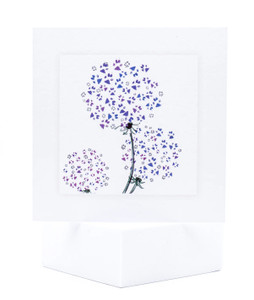 Sarah Brown Sympathy Card  - Flower of Paws Card - Pack 10