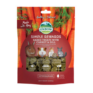 Simple Rewards Baked Treats - Carrot & Dill 85g