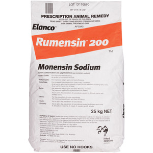 Rumensin 200 Premix - 25kg