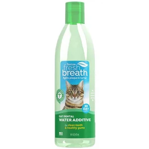 TropiClean Fresh Breath Dental Water Additive Cats - 473ml